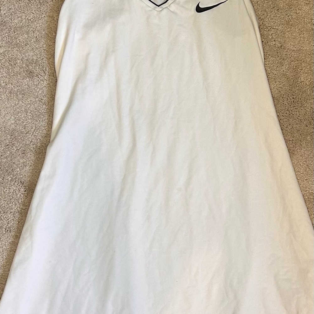 Nike White Sleeveless Dress